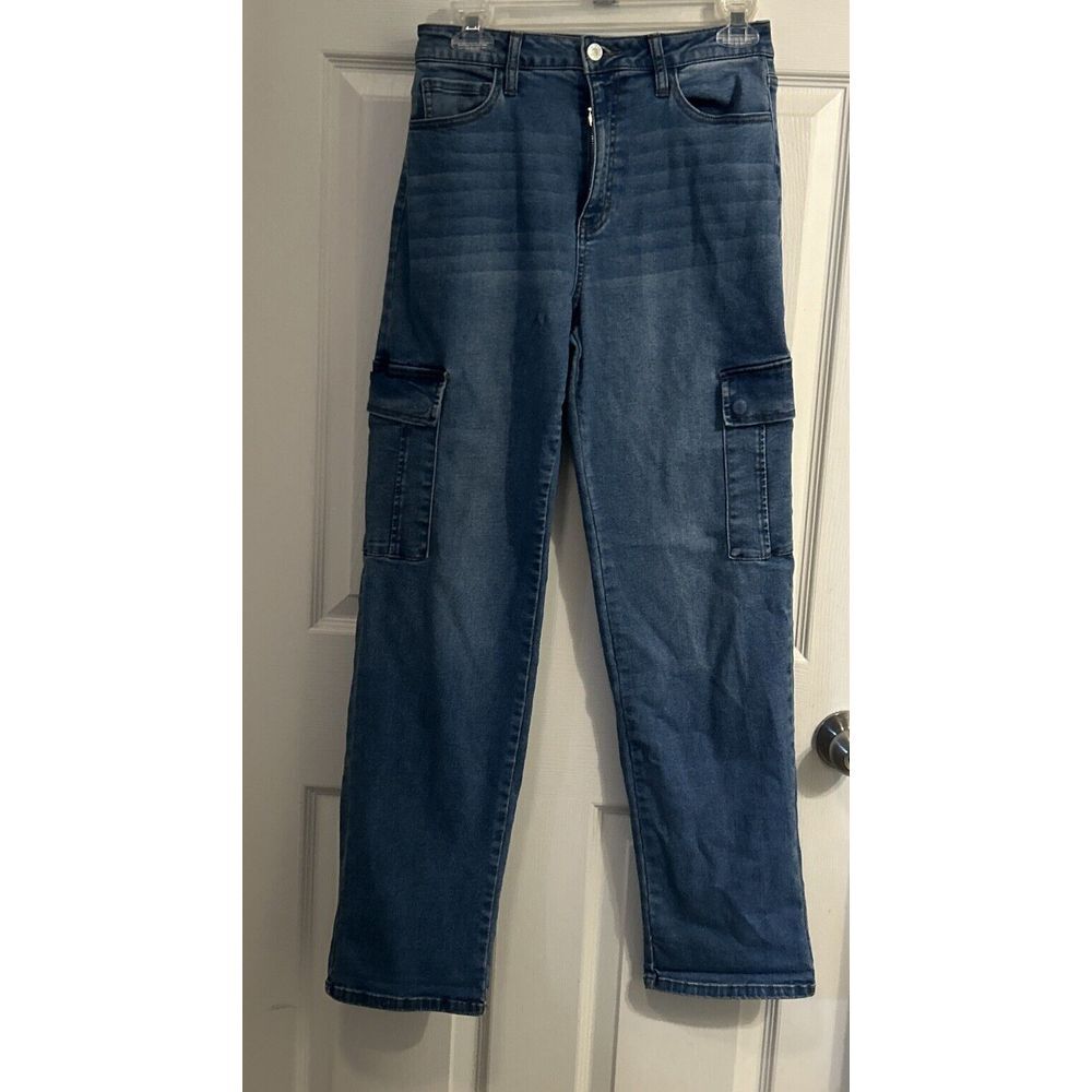 Forever 21 Cargo‎ Style Jeans Womens size 27 Blue
